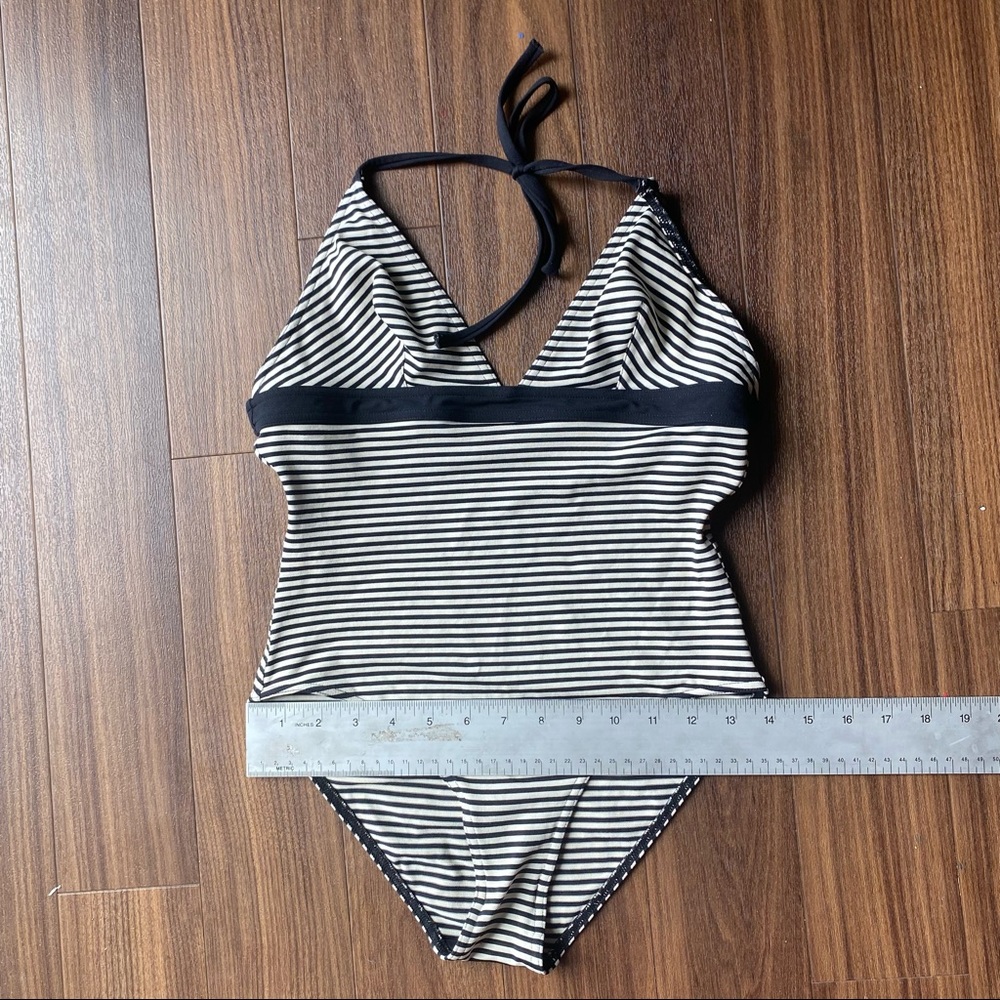 Princess tam tam striped thin one piece onesie
